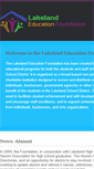 Mobile Screenshot of lakelandfoundation.org